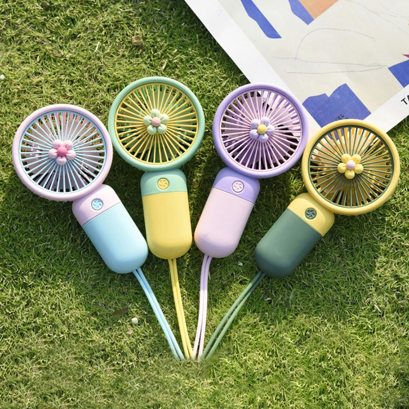 Outdoor Camping Ventilator - 1PC ฤดูร้อนมินิแฟนพัดลมพกพาแบบพกพา USB น่ารักชาร์จไฟได้พัดลมไฟฟ้าพัดลมตั้งโต๊ะสำหรับนักเรียนการเดินทางแคมป์ปิ้งกลางแจ้ง