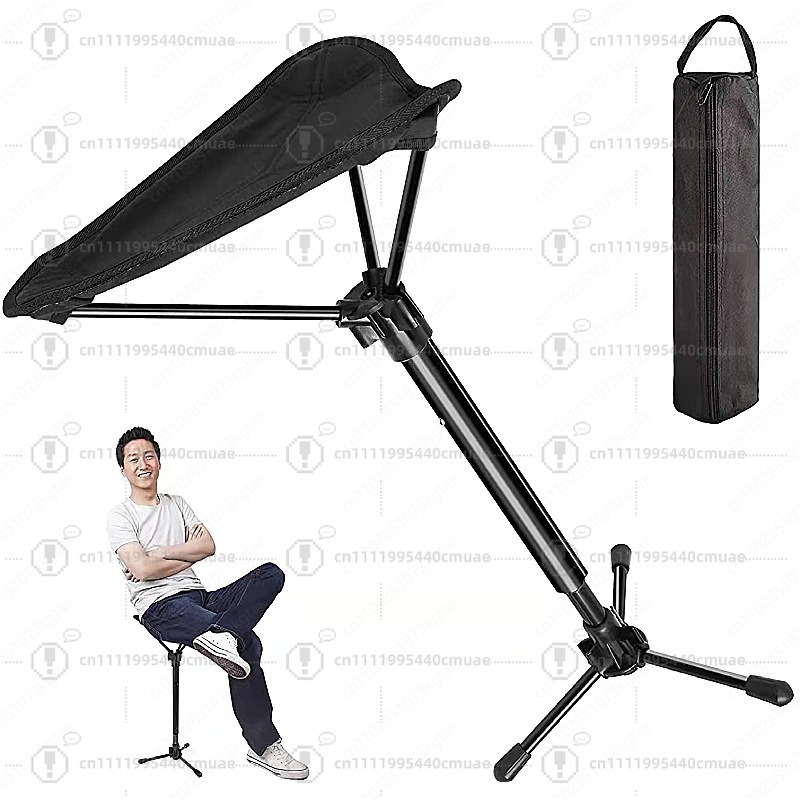 Outdoor Camping Folding Chairs - เก้าอี้พับได้แบบพกพาสำหรับใช้งานกลางแจ้ง ทำจากสแตนเลส เหมาะสำหรับตั้งแคมป์ ตกปลา