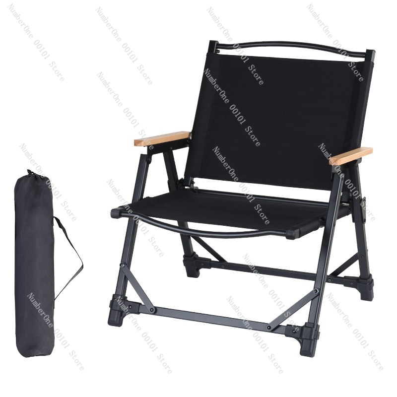 Outdoor Camping Folding Chairs - เก้าอี้แคมป์ปิ้งอลูมิเนียมอัลลอยด์น้ำหนักเบาพิเศษ พับได้ พกพาสะดวก สำหรับปิกนิก พักผ่อน ถอดประกอบได้