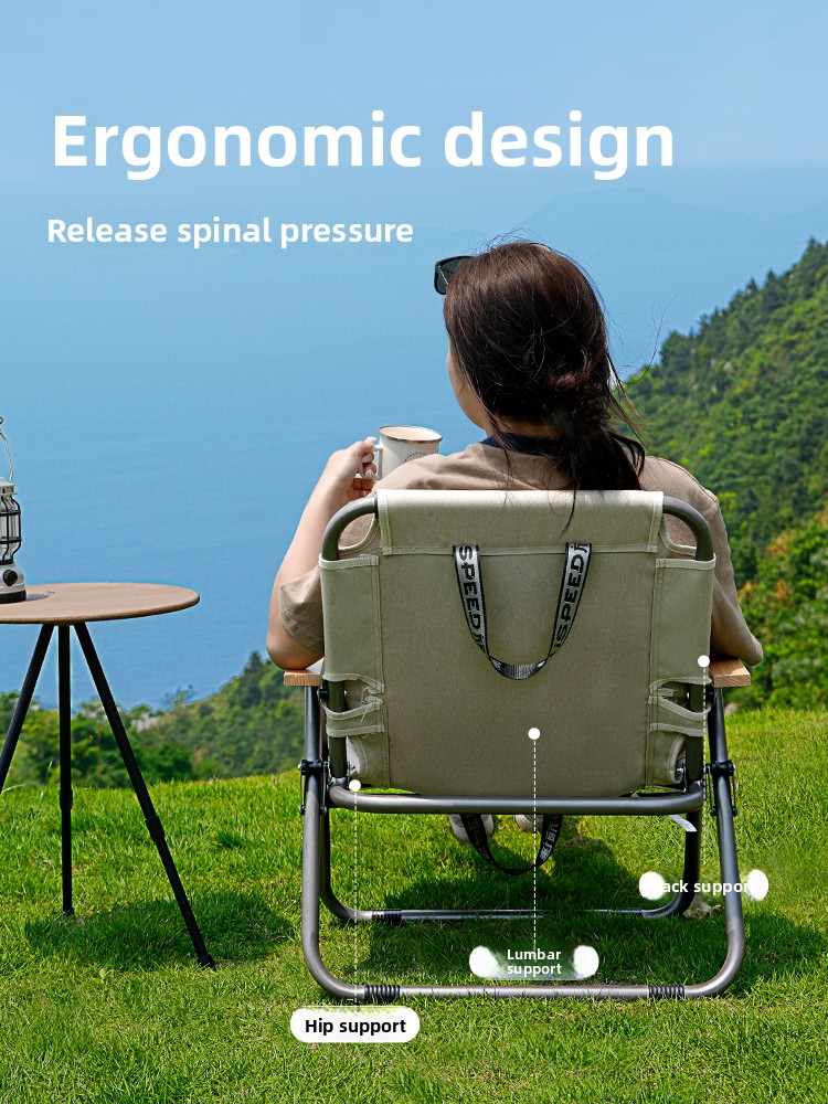 เก้าอี้เคอร์มิตแบบพับได้แบบพกพ - Outdoor Camping Table And Chairs บทวิจารณ์และราคา