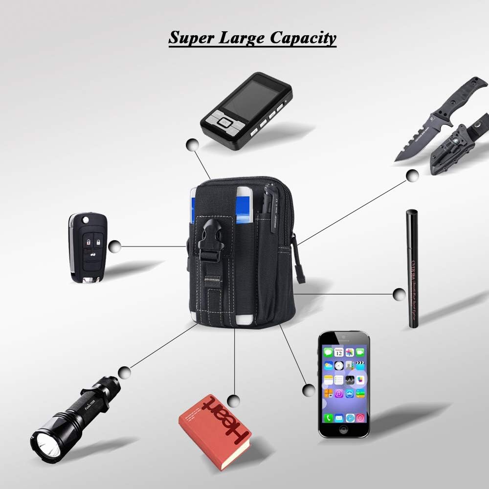 กระเป๋าคาดเอวแบบยุทธวิธี Molle - Outdoor Camping Stores บทวิจารณ์และราคา