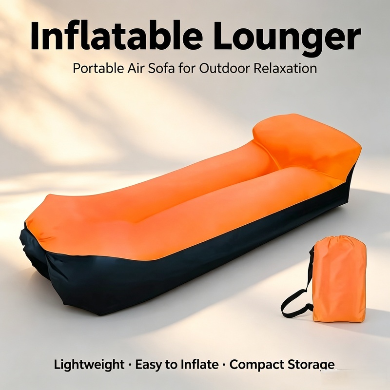 เก้าอี้พักผ่อนเป่าลมกันน้ำแบบพ - Outdoor Camping Lounge Chairs บทวิจารณ์และราคา
