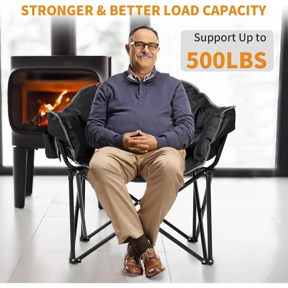 เก้าอี้พักผ่อนแบบพกพาสำหรับใช้ - Outdoor Camping Lounge Chairs บทวิจารณ์และราคา