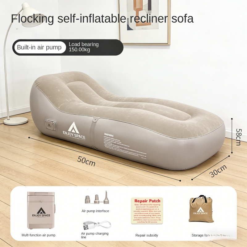 เก้าอี้โซฟาพองลมสำหรับพักผ่อนก - Outdoor Camping Lounge Chairs บทวิจารณ์และราคา