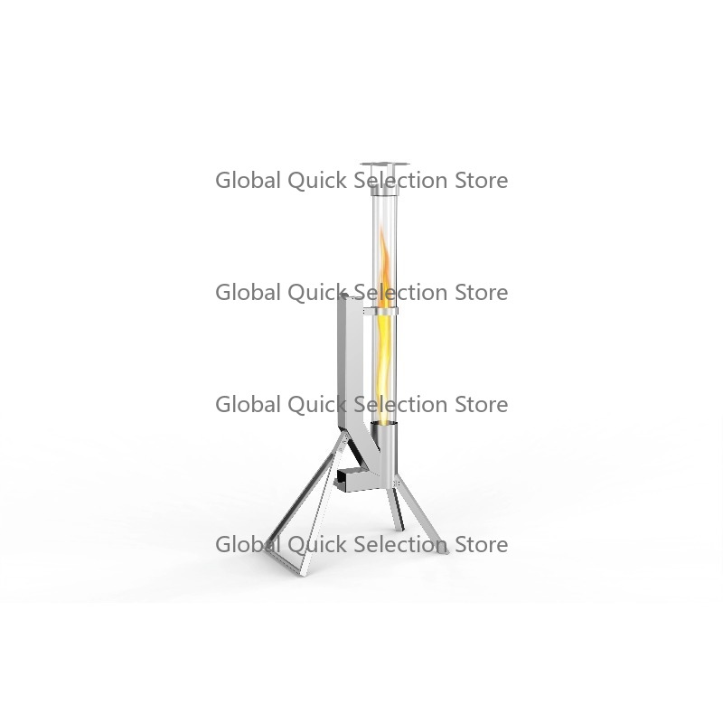 เตาเผาเม็ดเชื้อเพลิงสแตนเลสสำห - Outdoor Camping Stove บทวิจารณ์และราคา
