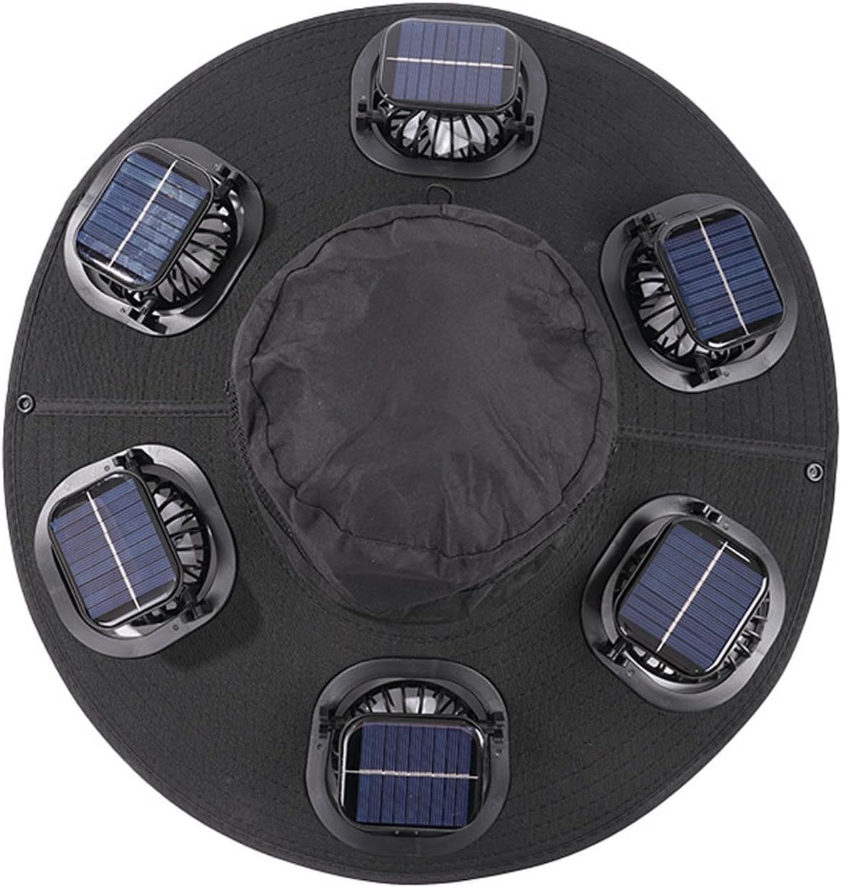 หมวกกันแดดพัดลม 6 ใบพัด รุ่น 2 - Outdoor Camping Ventilator บทวิจารณ์และราคา