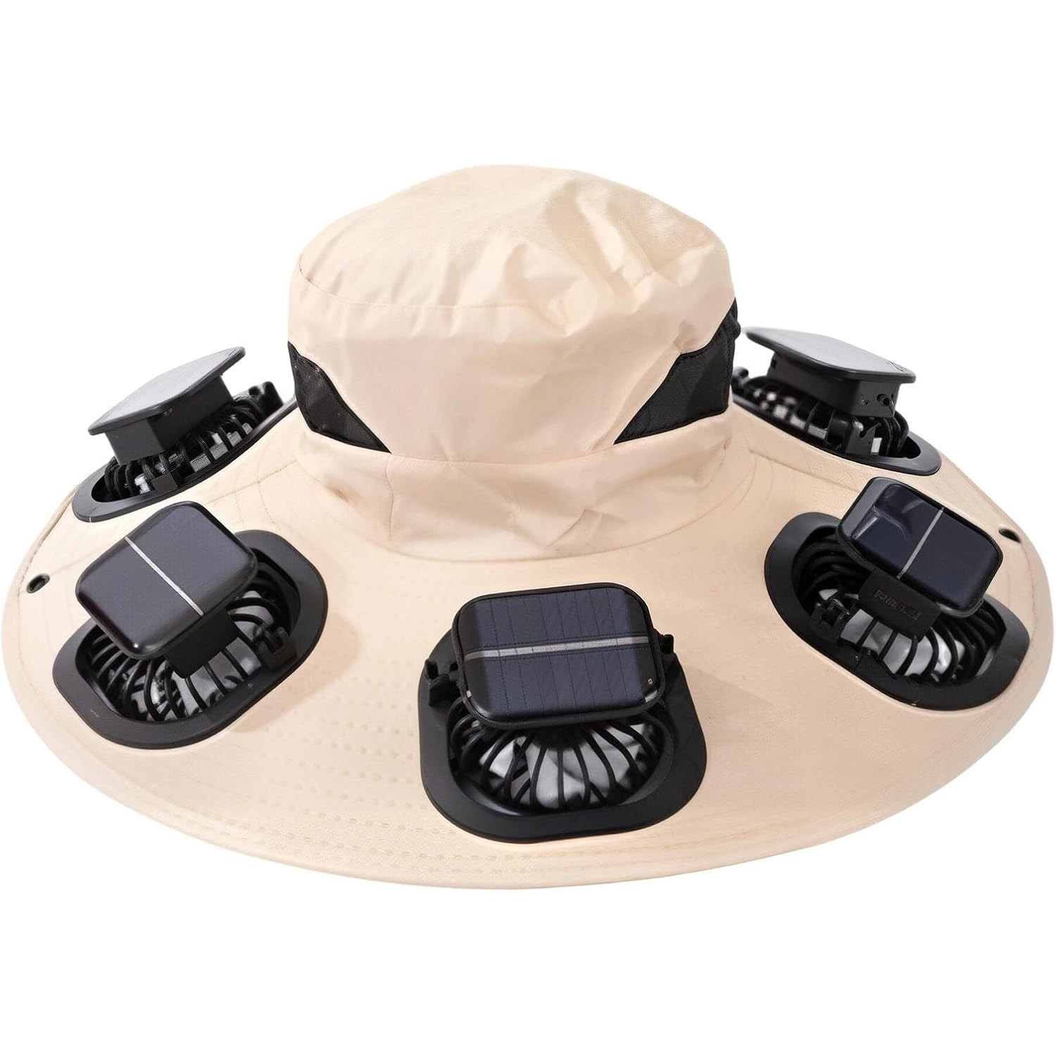 หมวกกันแดดพัดลม 6 ใบพัด รุ่น 2 - Outdoor Camping Ventilator บทวิจารณ์และราคา