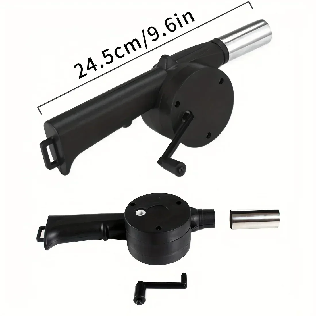 กลางแจ้งแบบพกพา Hand Blower ใน - Outdoor Camping Ventilator บทวิจารณ์และราคา
