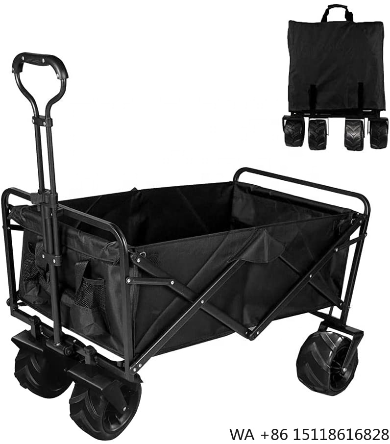 รถเข็นพับได้ขนาดใหญ่ ล้อใหญ่ ร - Outdoor Camping Folding Table บทวิจารณ์และราคา