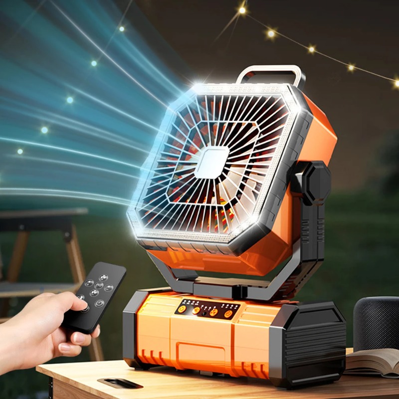 Camping พัดลมเพดาน 20000Mah Ca - Outdoor Camping Ventilator บทวิจารณ์และราคา