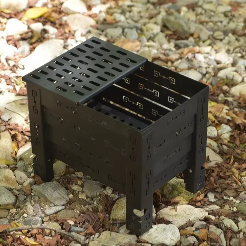เตาไม้สำหรับตั้งแคมป์อเนกประสง - Outdoor Camping Stove บทวิจารณ์และราคา
