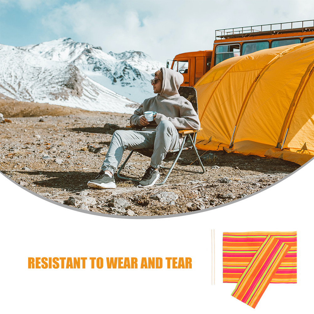ชุดผ้าคลุมเก้าอี้ผ้าใบแบบพับได - Outdoor Camping Folding Chairs บทวิจารณ์และราคา