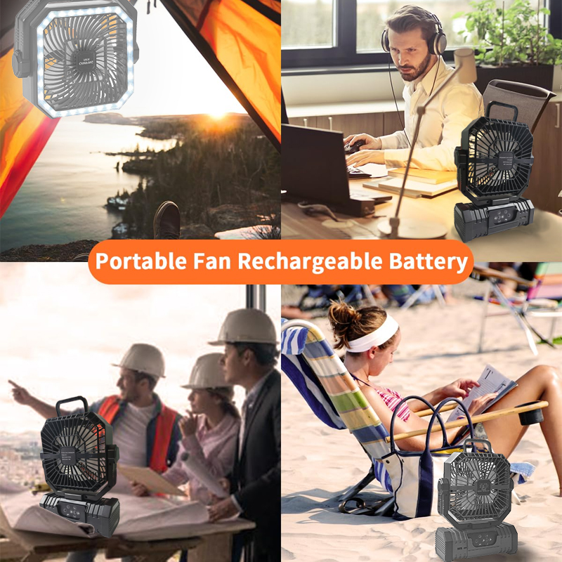 พัดลมเพดานสำหรับตั้งแคมป์ 2000 - Outdoor Camping Ventilator บทวิจารณ์และราคา