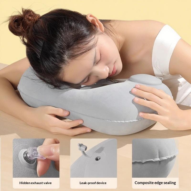 หมอนรองคอพกพาแบบเป่าลมรุ่นใหม่ - Outdoor Camping Store บทวิจารณ์และราคา