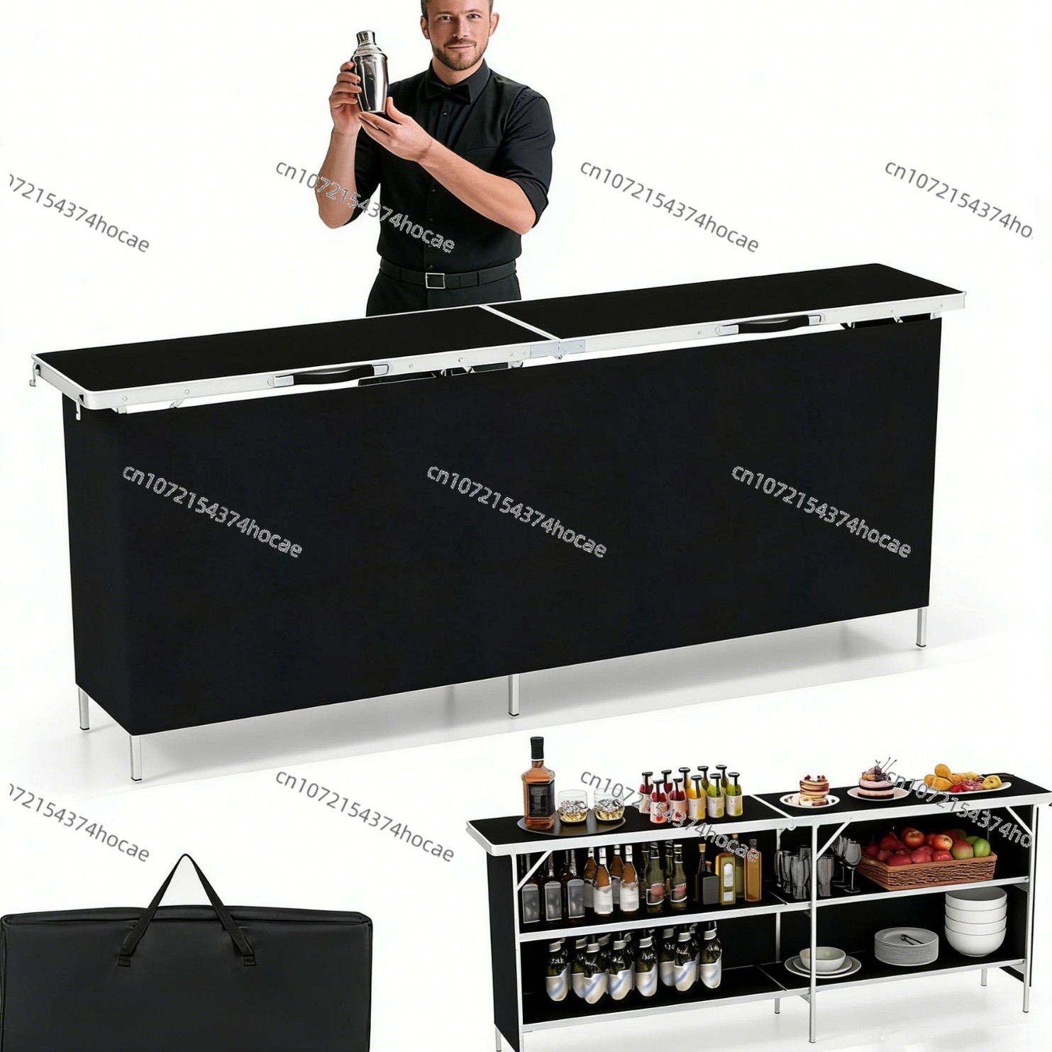 โต๊ะพับอลูมิเนียมอัลลอยสำหรับใ - Outdoor Camping Folding Table บทวิจารณ์และราคา