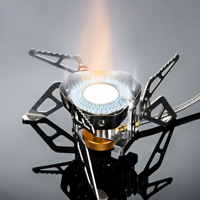 ชุดเตาแก๊สพกพาแบบแยกส่วน สำหรั - Outdoor Camping Stove บทวิจารณ์และราคา