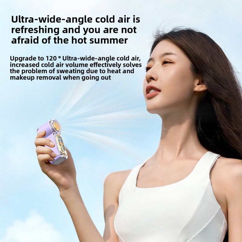 พัดลมมือถือแบบพกพา USB ชาร์จได - Outdoor Camping Ventilator บทวิจารณ์และราคา