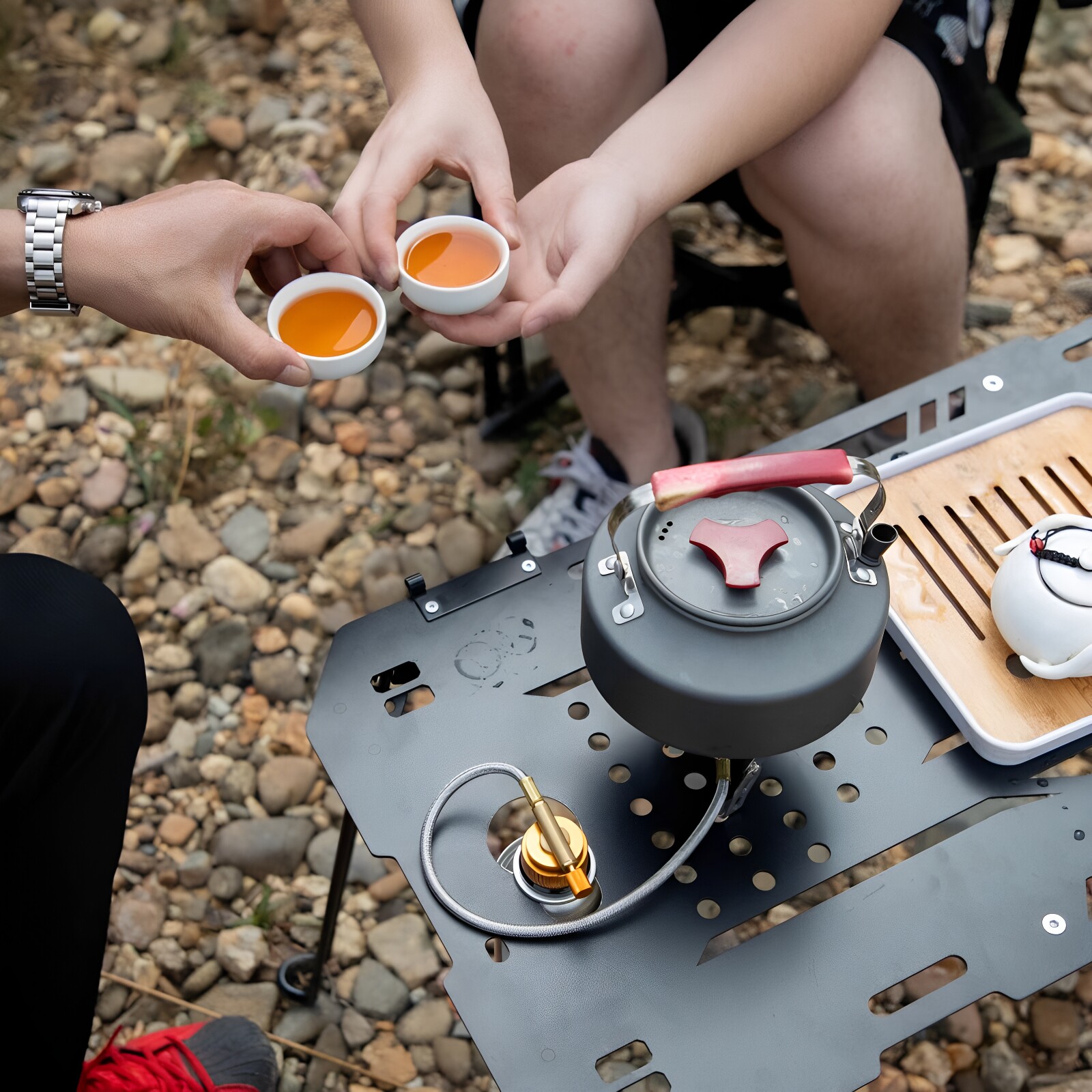 โต๊ะพับอเนกประสงค์สำหรับท้ายรถ - Outdoor Camping Folding Table บทวิจารณ์และราคา