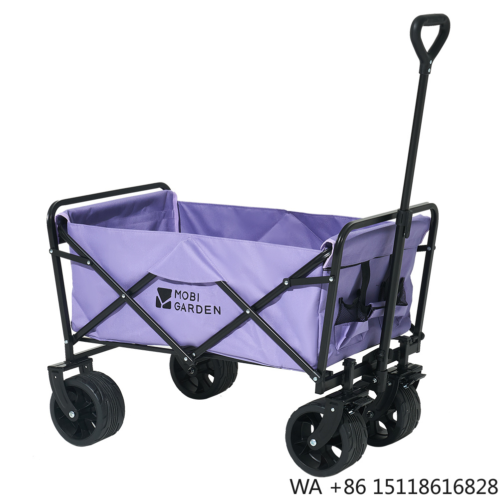 รถเข็นพับได้สี่ล้อ Mobi Garden - Outdoor Camping Folding Table บทวิจารณ์และราคา
