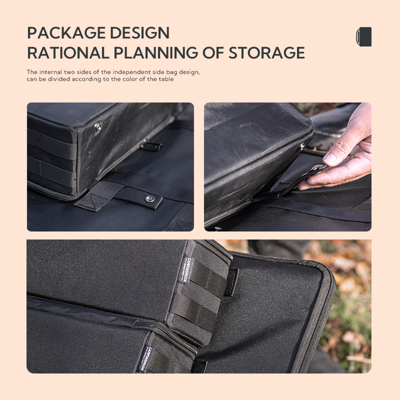 CAMPINGMOONG ZS-B อุปกรณ์กลางแ - Outdoor Camping Table With Storage บทวิจารณ์และราคา