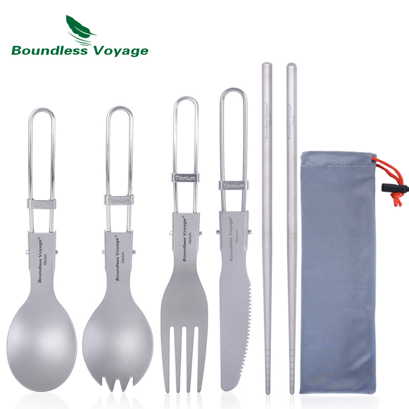 Boundless Voyage Titanium Camp - Outdoor Camping Dining Set บทวิจารณ์และราคา