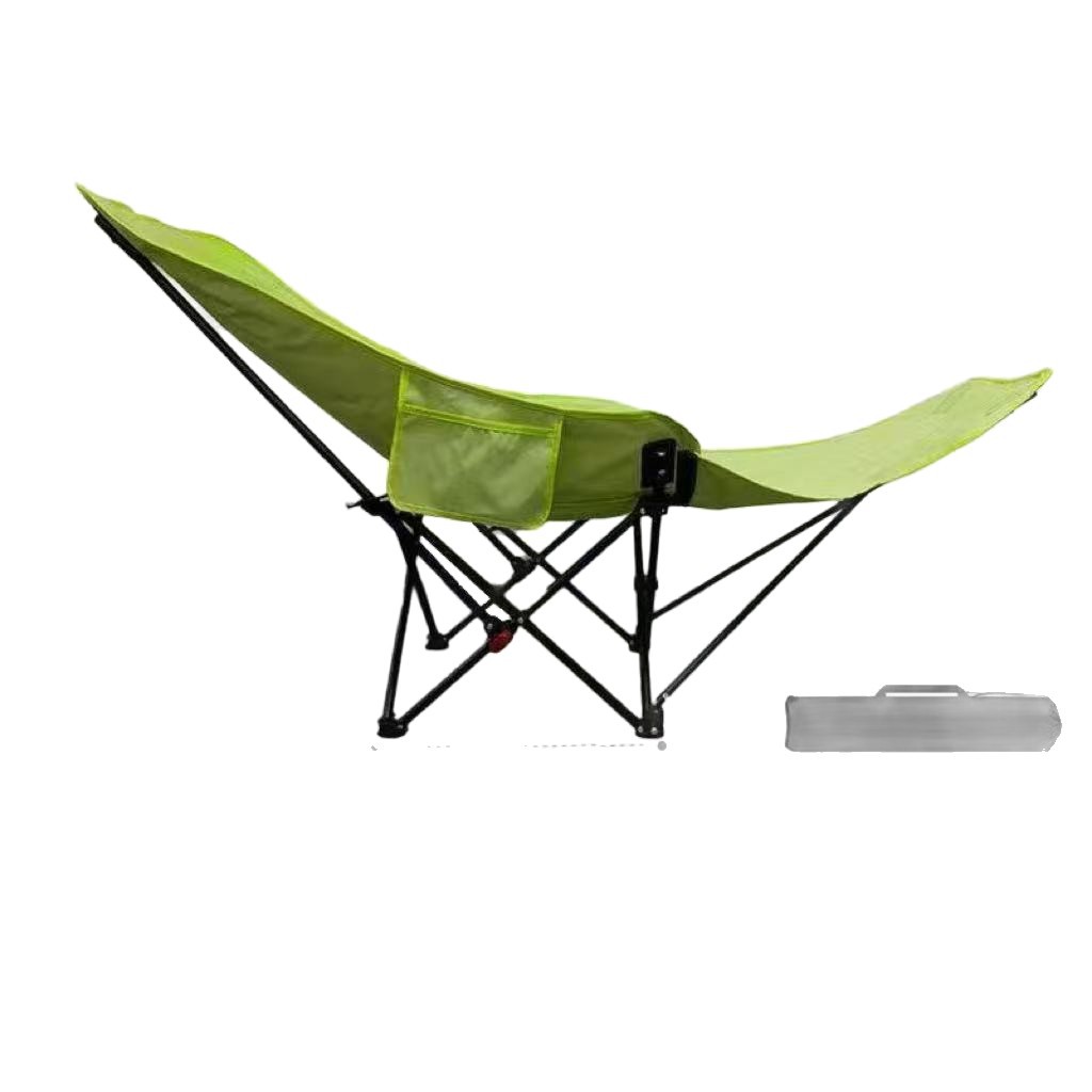 เก้าอี้ทรงพระจันทร์พร้อมที่วาง - Outdoor Camping Lounge Chairs บทวิจารณ์และราคา