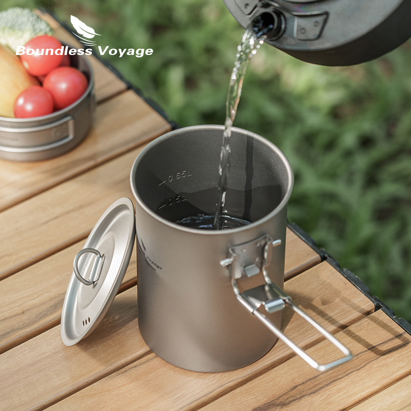 Boundless Voyage 900ml หม้อไทเ - Outdoor Camping Dining Set บทวิจารณ์และราคา