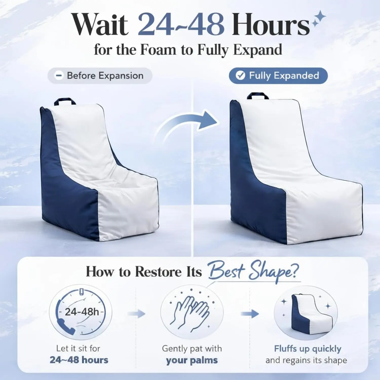 เก้าอี้บีนแบ็กสำหรับเรือ 1 ชิ้ - Outdoor Camping Lounge Chairs บทวิจารณ์และราคา