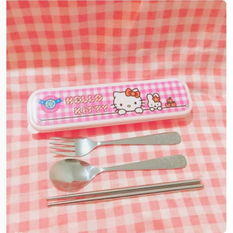 ชุดช้อนส้อมตะเกียบสแตนเลส Hell - Outdoor Camping Dining Set บทวิจารณ์และราคา