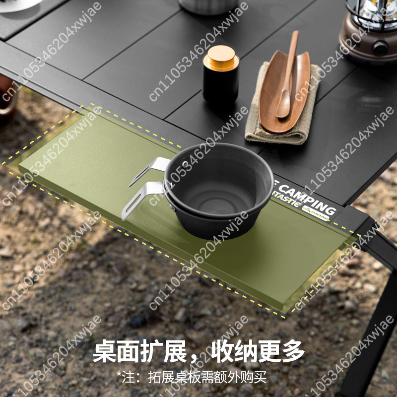 โต๊ะพับอลูมิเนียมอัลลอยด์น้ำหน - Outdoor Camping Folding Table บทวิจารณ์และราคา