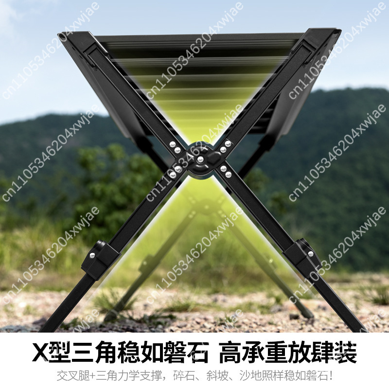 โต๊ะพับอลูมิเนียมอัลลอยด์น้ำหน - Outdoor Camping Folding Table บทวิจารณ์และราคา