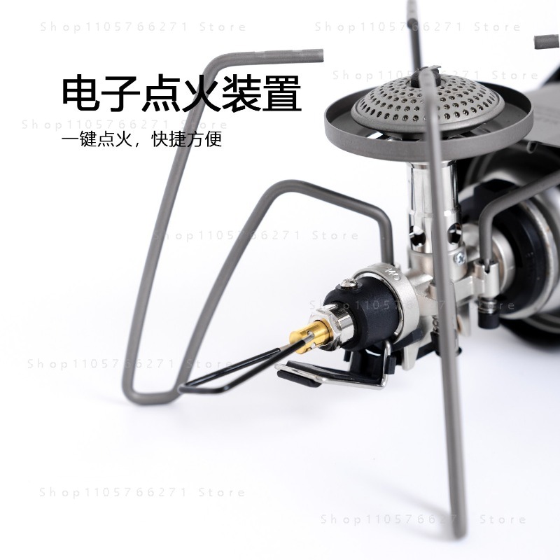 เตาแก๊สแบบพกพาพร้อมตัวปรับแรงด - Outdoor Camping Stove บทวิจารณ์และราคา