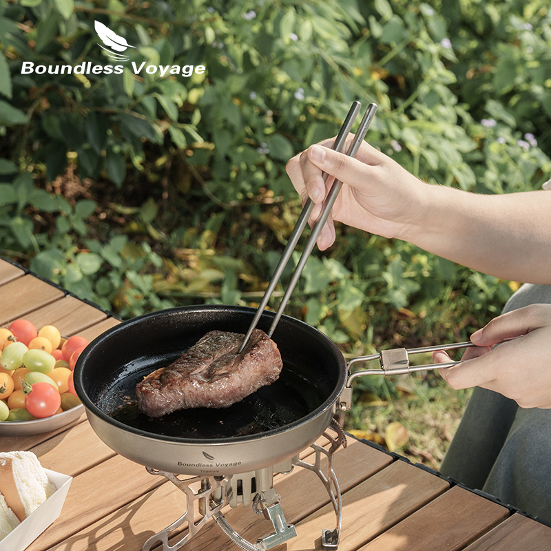 ชุดรับประทานอาหารไทเทเนียมเดิน - Outdoor Camping Dining Set บทวิจารณ์และราคา