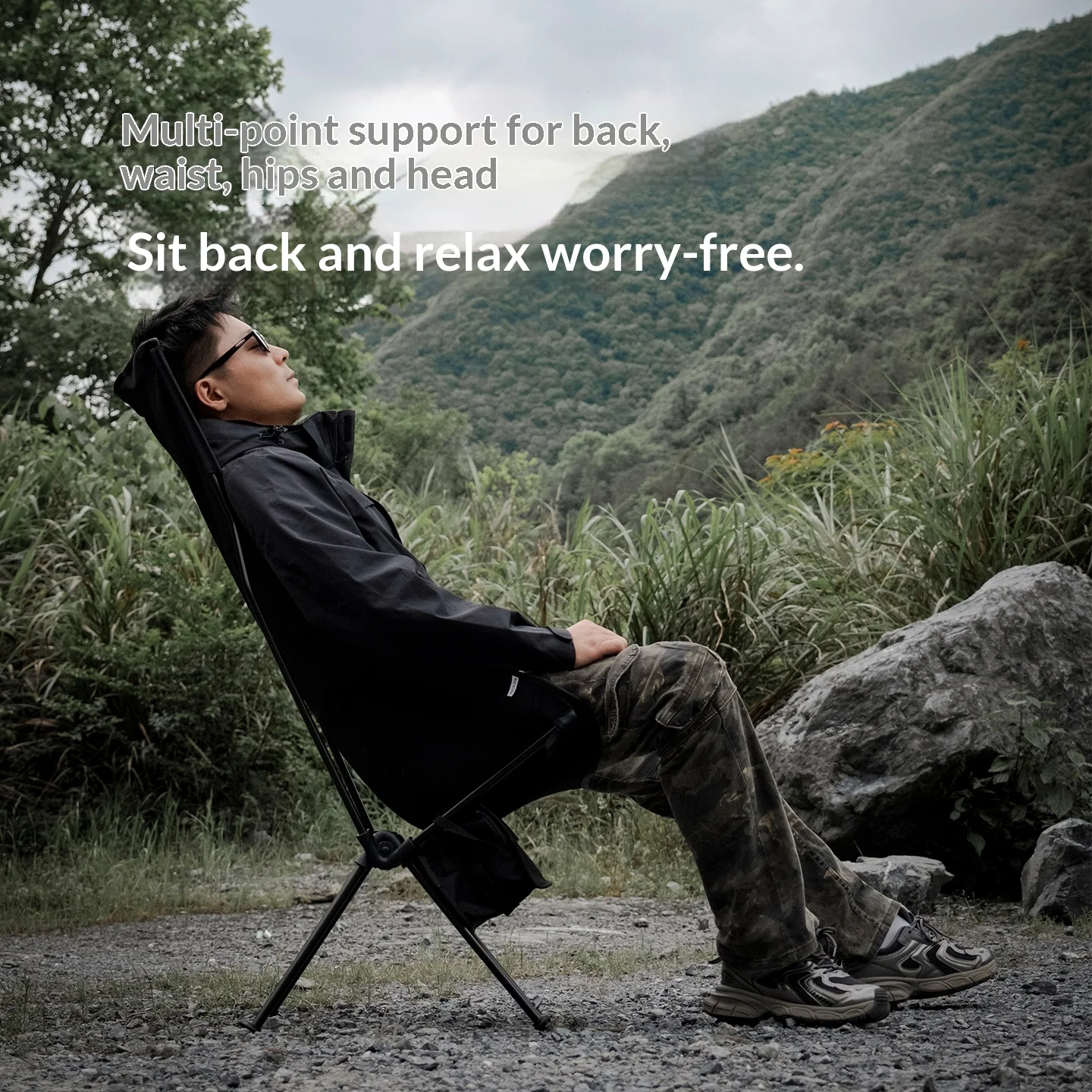 เก้าอี้พับได้แบบพกพา Mountainh - Outdoor Camping Table And Chairs บทวิจารณ์และราคา