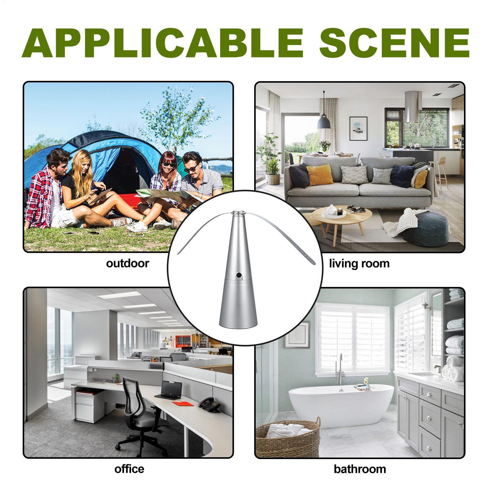 พัดลมตั้งโต๊ะแบตเตอรี่ขับเคลื่ - Outdoor Camping Ventilator บทวิจารณ์และราคา