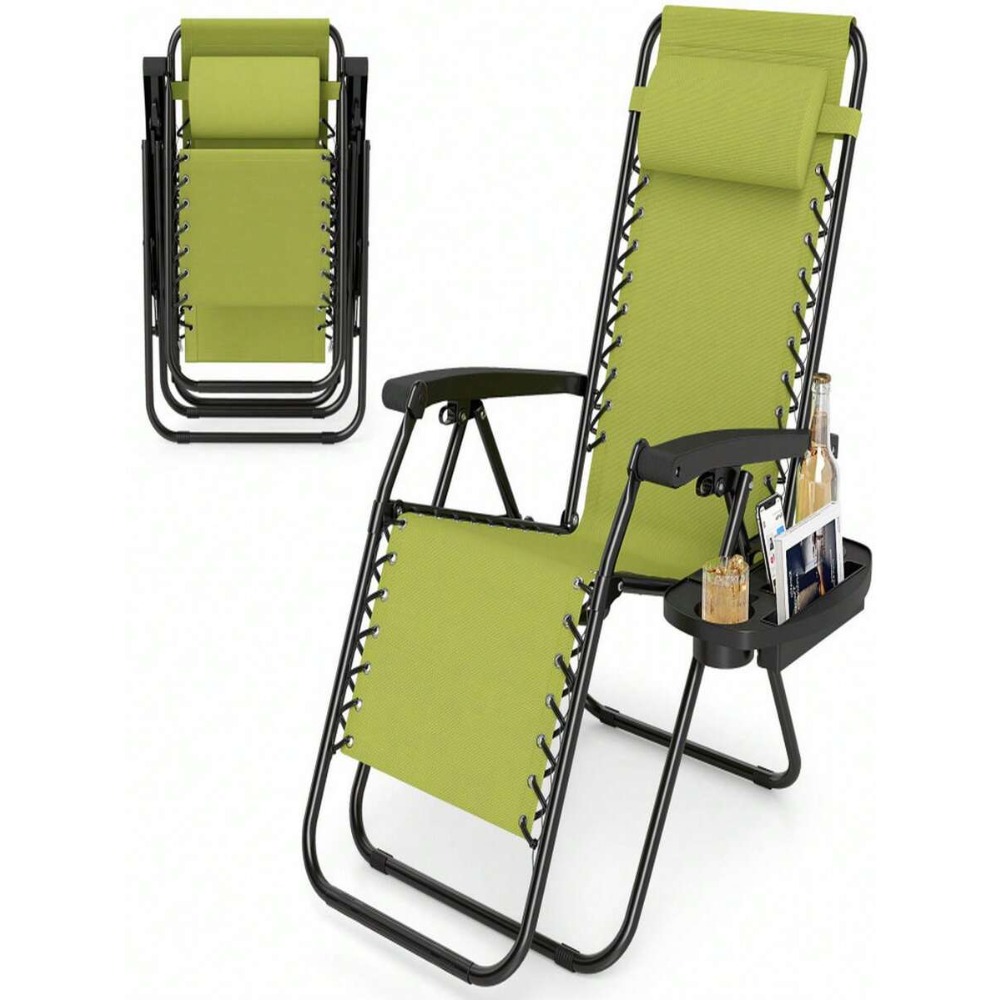 เก้าอี้พับได้แบบไร้แรงโน้มถ่วง - Outdoor Camping Lounge Chairs บทวิจารณ์และราคา