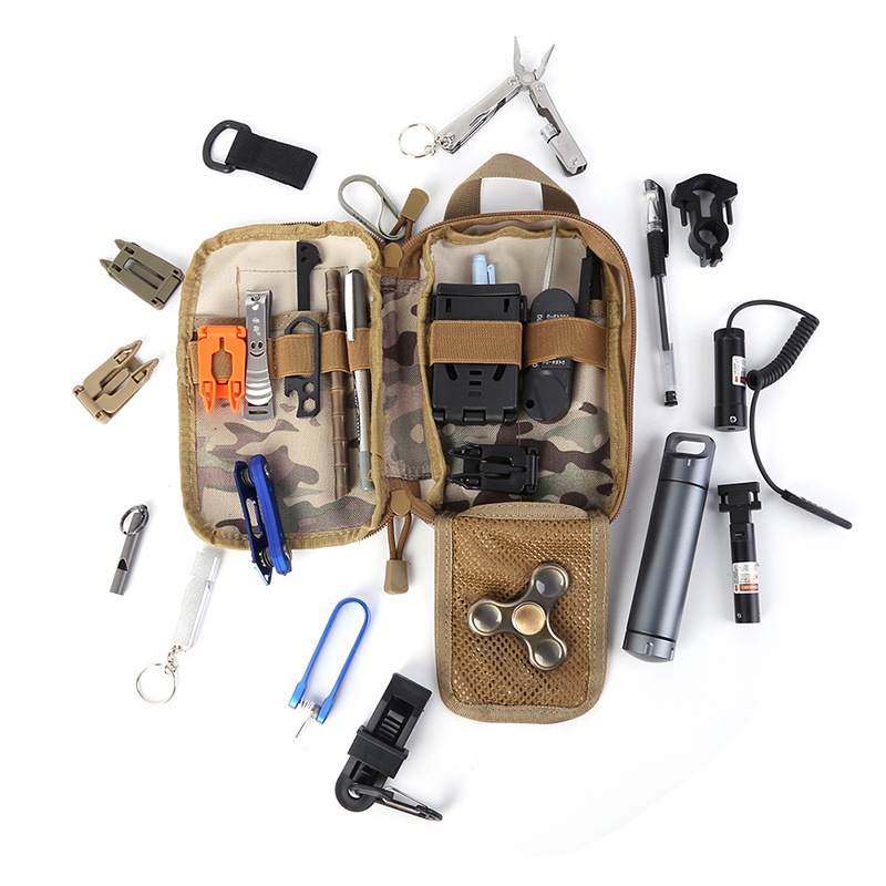 Molle ยุทธวิธี EDC กระเป๋าเอวก - Outdoor Camping Stores บทวิจารณ์และราคา