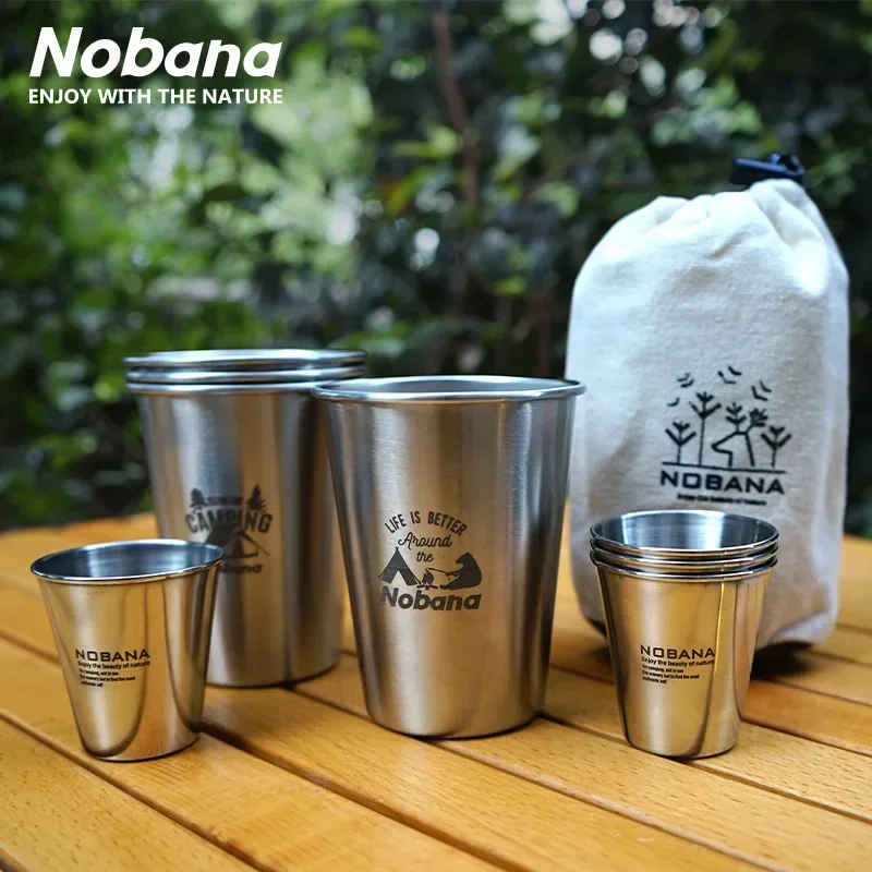 CLS กลางแจ้ง 304 ชุดถ้วยสแตนเล - Outdoor Camping Dining Set บทวิจารณ์และราคา