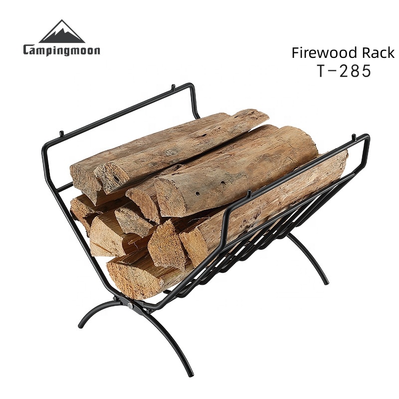 ชั้นวางฟืนเหล็กสำหรับกลางแจ้ง  - Outdoor Camping Table With Storage บทวิจารณ์และราคา