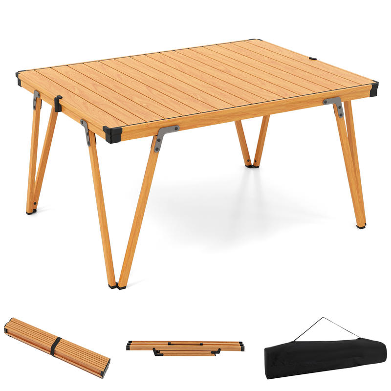 โต๊ะปิกนิกพับได้ขนาด 93 x 70 ซ - Outdoor Camping Folding Table บทวิจารณ์และราคา